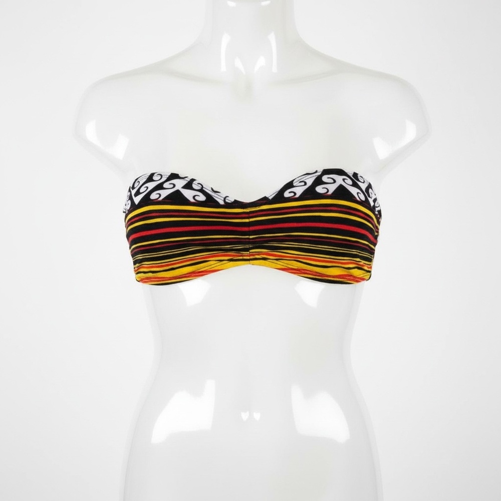 Indah Multicolor Bandeau Top